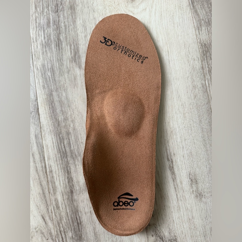 Abeo Men 3D Customized Orthotic Casual pair of insoles metatarsal 9 ($) 5899